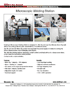 Microscopic welding station