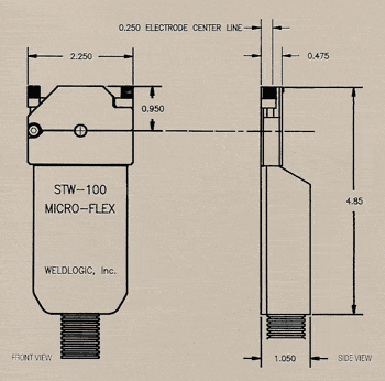 STW-100 micro-flex weld head